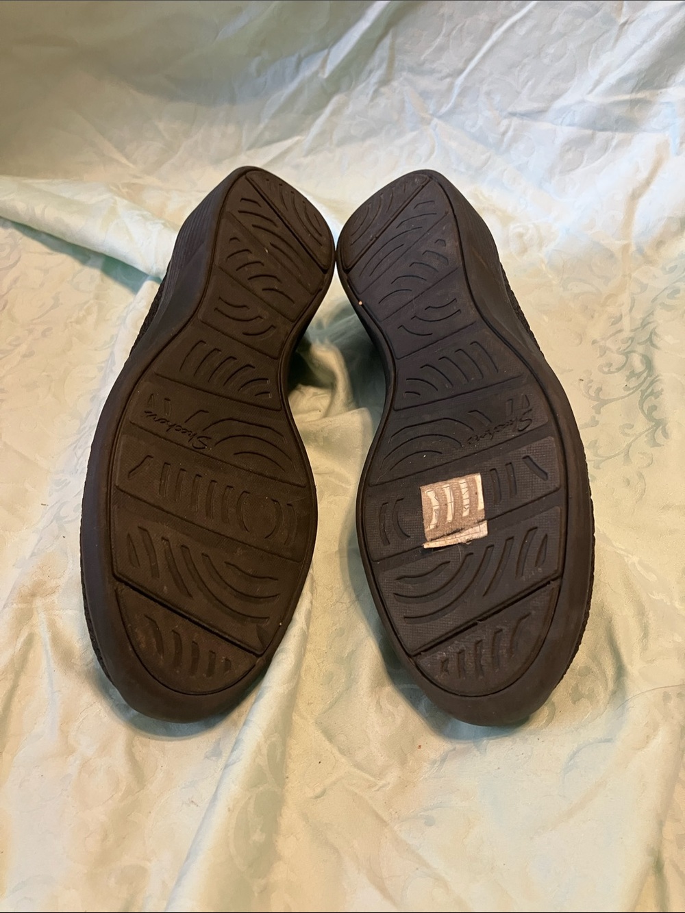 Skechers Women's Black Knit Slip-On Mary Jane Flats - Picture 6 of 6